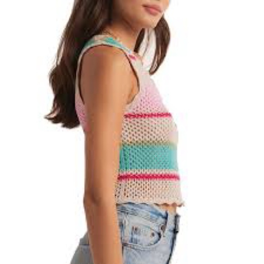Z Supply Sol Stripe Sweater Tank Top.  NWT M. - Picture 4 of 7